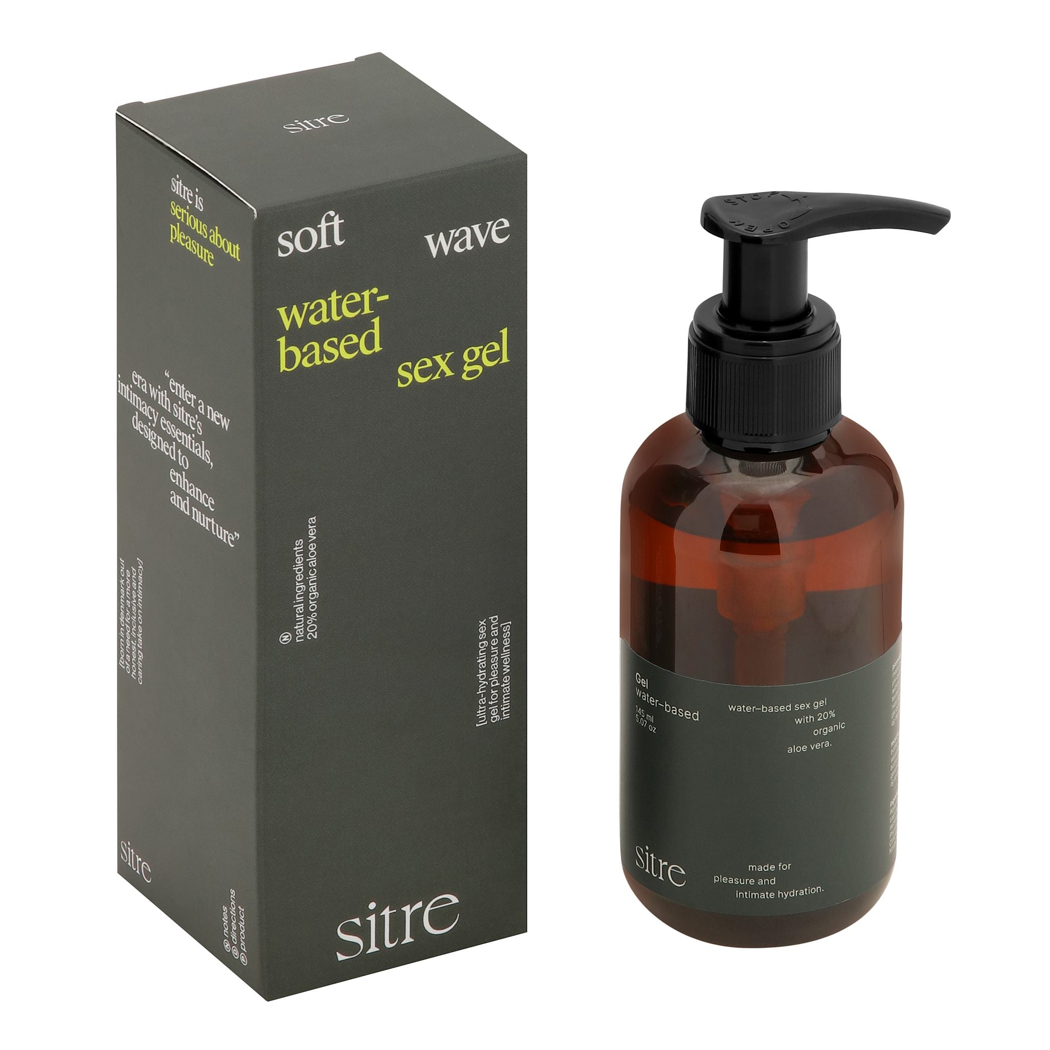 Sitre • Vandbaseret glidecreme 145 ml.