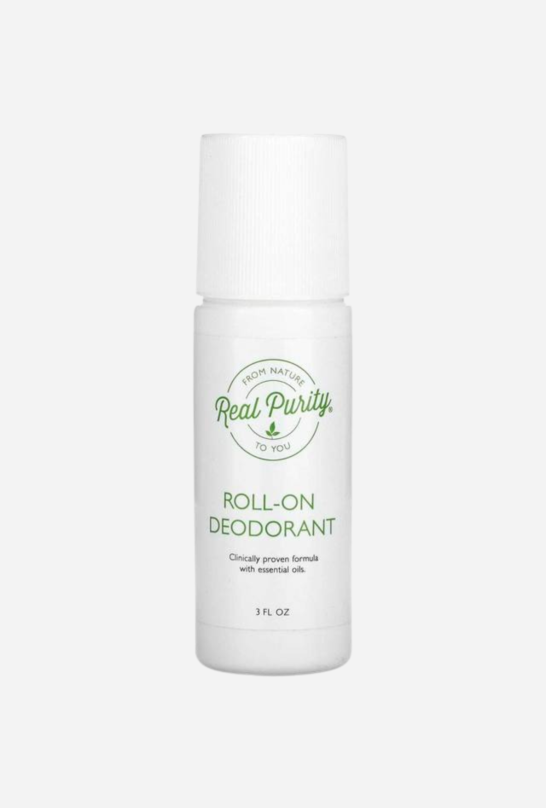 Flaske med Real Purity deodorant uden aluminium
