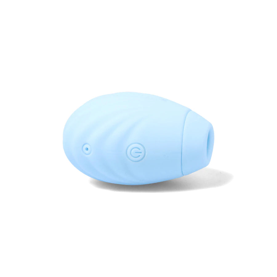 Lyseblå clamy vibrator fra Peech