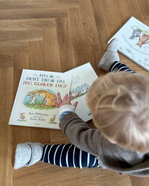 Hvor højt tror du, jeg elsker dig? • Børnebog