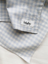 Indlæs billede til gallerivisning Eddie tørklæde i blå gingham
