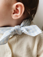 Indlæs billede til gallerivisning Eddie tørklæde i blå gingham
