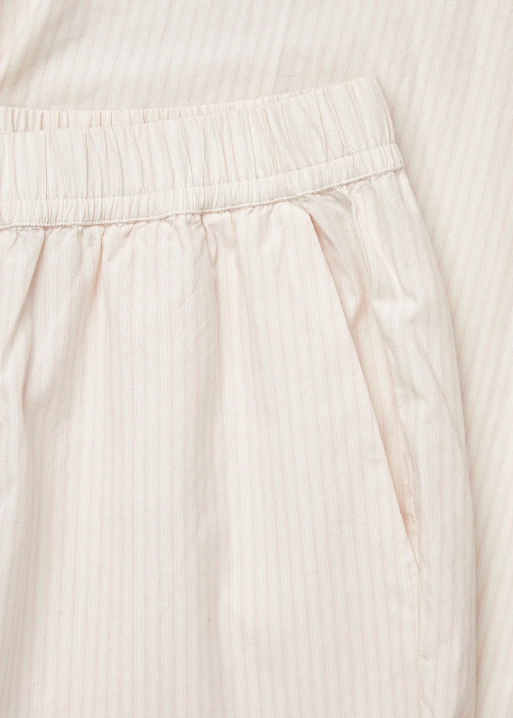 Creme hvid damepyjamas i bomuld fra Aiayu 