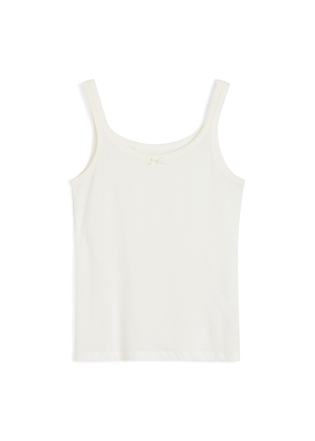 Hvid Aiayu dame tanktop i bomuld