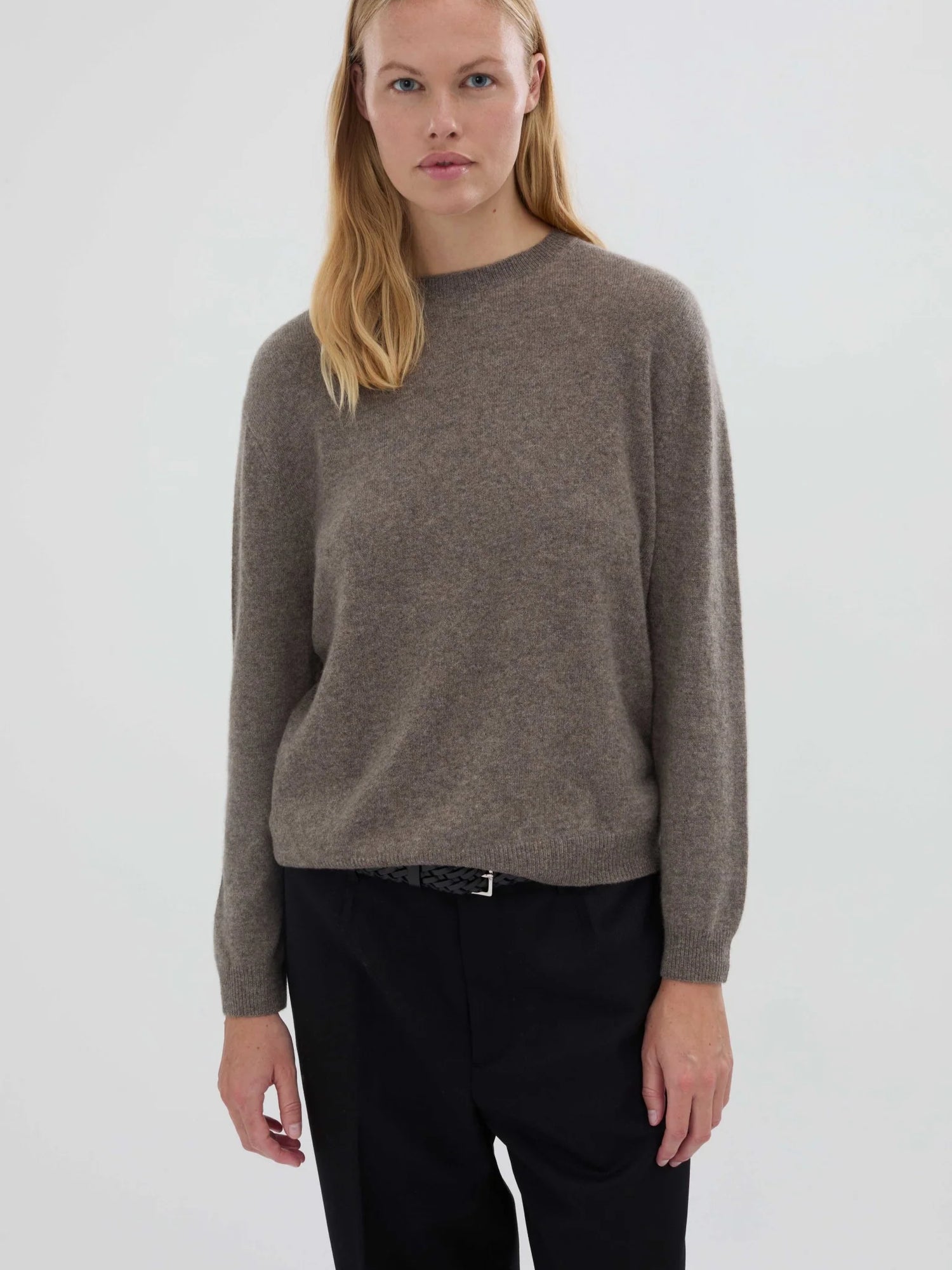 PRC • Cashmere Boxy O-Neck 