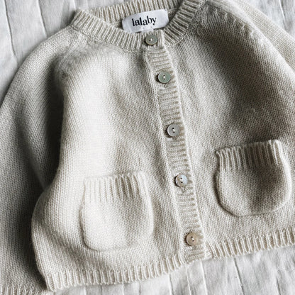 Lalaby • Cashmere cardigan Bobbie