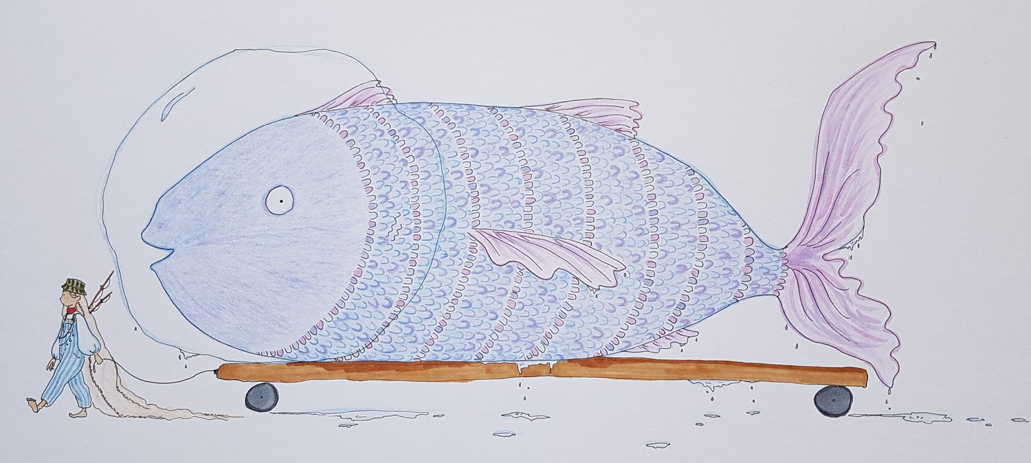 Julie Celine Zwicky • Illustration Fisk