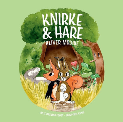 Knirke &amp; Hare bliver modige • Børnebog