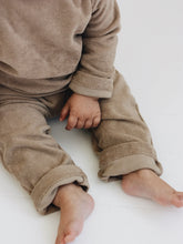 Indlæs billede til gallerivisning Terry frotté babysæt i lys brun
