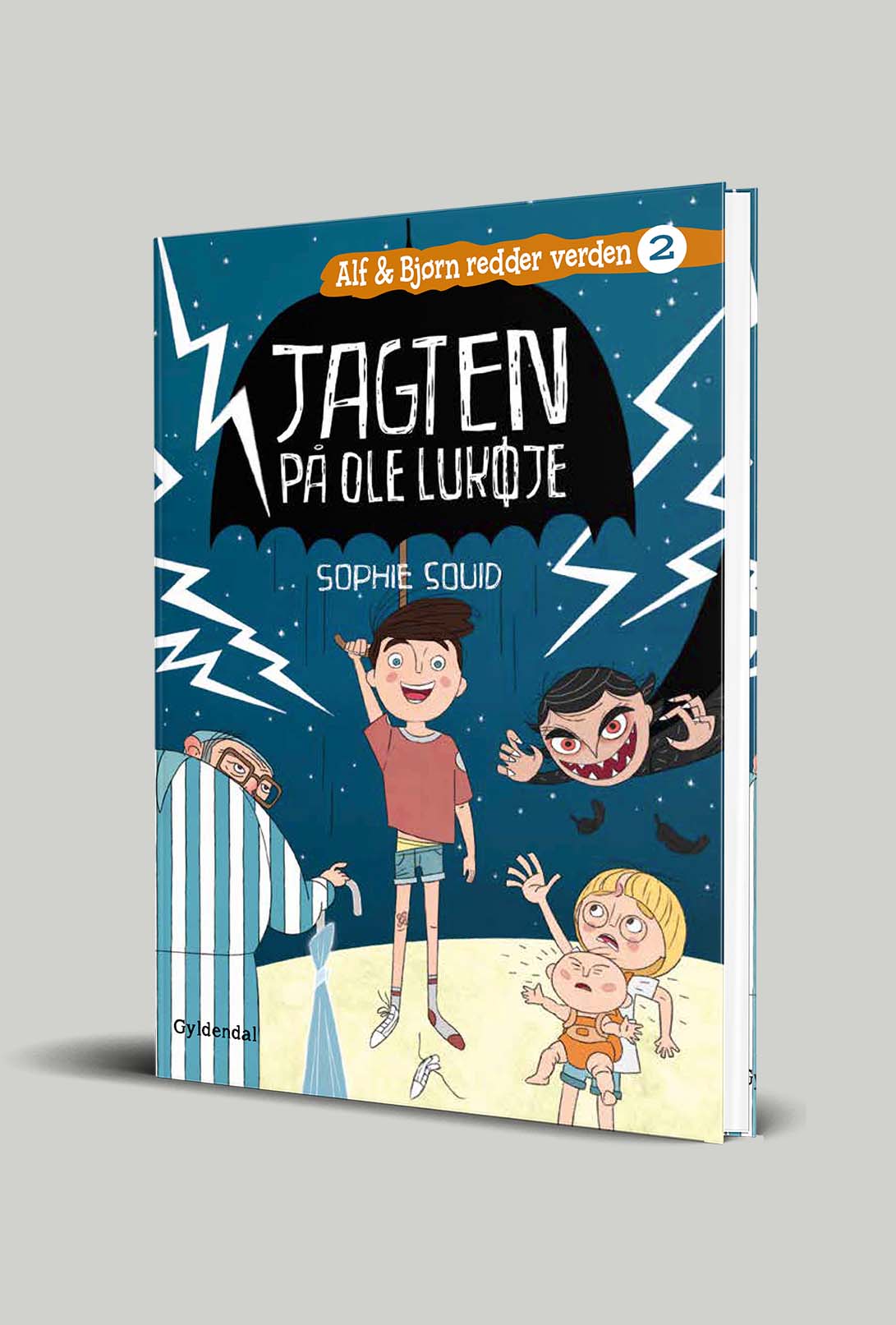 Jagten på Ole Lukøje • Gyldendal børnebog
