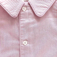 Indlæs billede til gallerivisning Pyjamas lyserød og hvid stribet
